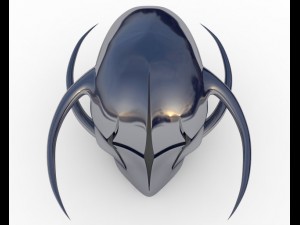 devil helmet Modello 3D