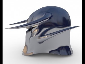 devil helmet Modello 3D