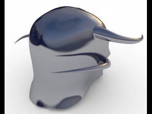 devil helmet Modello 3D