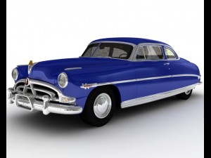 1952 hudson hornet 3D Model