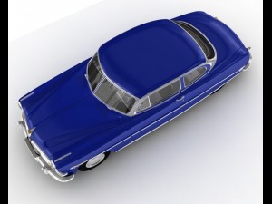 1952 hudson hornet Modelo 3D