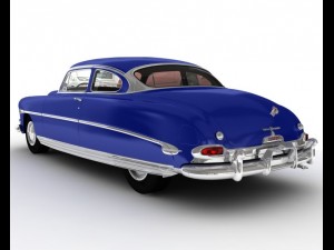 1952 hudson hornet Modelo 3D