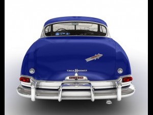 1952 hudson hornet Modelo 3D