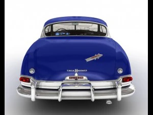 1952 hudson hornet 3D Model