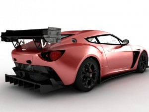 aston martin v12 zagato 3Dモデル