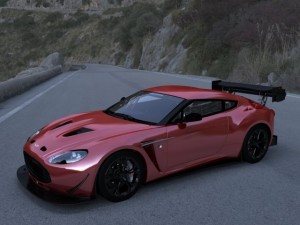 aston martin v12 zagato 3Dモデル