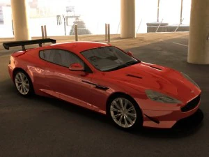 aston martin virage 3D Model