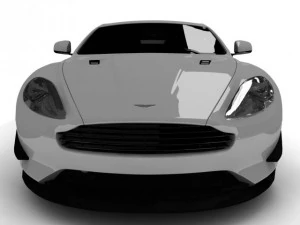aston martin virage 3D Model