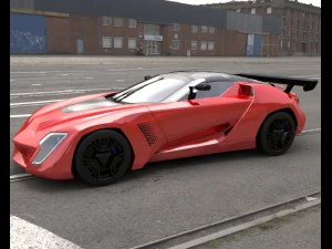 mantida bertone Model 3D