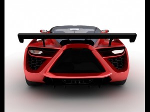 bertone mantide 3D Модель