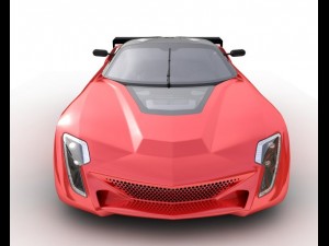 bertone mantide 3D Модель