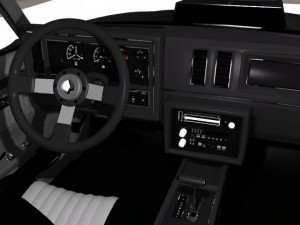 buick gnx Modelo 3D