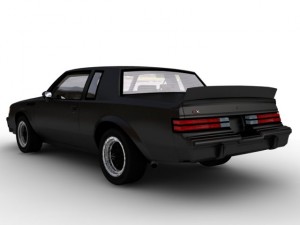 buick gnx Modelo 3D