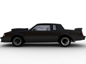 buick gnx Modelo 3D