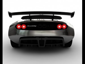 hennessey venom gt 3D 模型