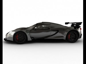 hennessey venom gt 3D 模型