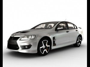 holden hsv gts 3D Model