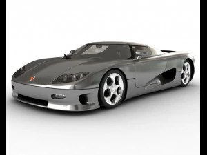 koenigsegg cc8s 2002 3D Model