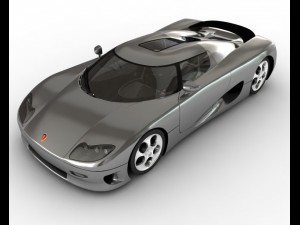 koenigsegg cc8s 2002 3D Model