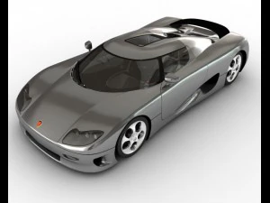 koenigsegg cc8s 2002 3D Model