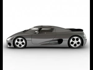 koenigsegg cc8s 2002 3D Model