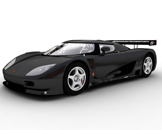 koenigsegg ccgt 2008 3D 模型 .c4d .max .obj .3ds .fbx .stl .blend 