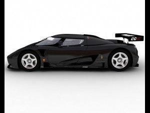 koenigsegg ccgt 2008 3D 模型