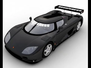 koenigsegg ccgt 2008 3D Model