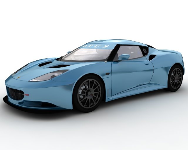 lotus evora 3Dモデル .c4d .max .obj .3ds .fbx .stl .blend 