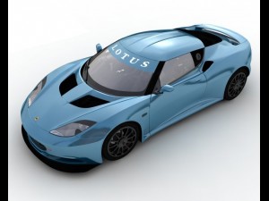lotus evora 3Dモデル