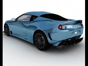 lotus evora 3Dモデル
