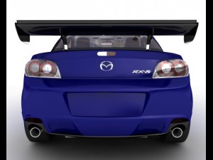 mazda rx8 r3 Model 3D