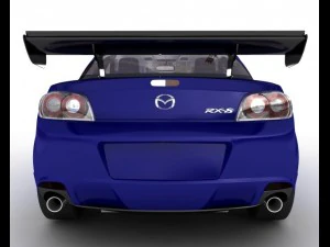 mazda rx8 r3 3D Model