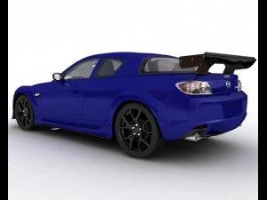 mazda rx8 r3 3D Model