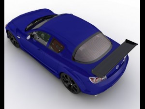 mazda rx8 r3 Model 3D