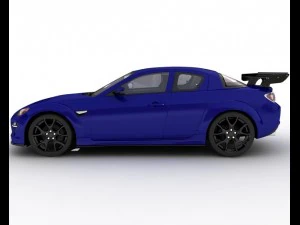 mazda rx8 r3 3D Model