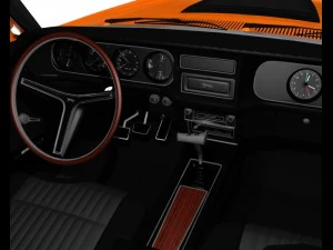 cougar eliminator 1970 3D Model