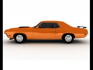 cougar eliminator 1970 3D-Modell