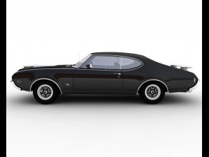 oldsmobile hurstolds 442 1969 Model 3D