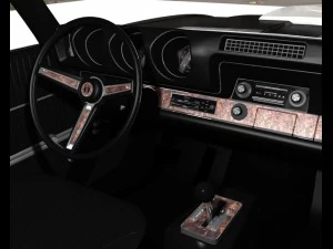 oldsmobile hurstolds 442 1969 3D Model