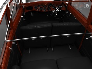 1931 bentley 8 litre 3D 模型