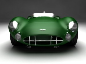 1958 aston martin dbr1 3D Model