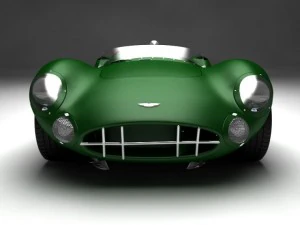 1958 aston martin dbr1 3D Model