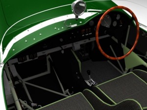 1958 aston martin dbr1 3D Model