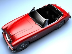1965 austinhealey 3000 mkiii Modelo 3D