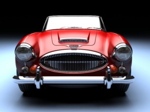 1965 austinhealey 3000 mkiii Modelo 3D