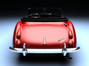 1965 오스틴힐리 3000 mkiii 3D 모델