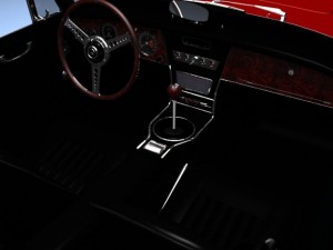 1965 austinhealey 3000 mkiii Modelo 3D