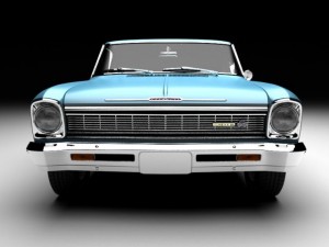 1966 chevrolet nova ss Modelo 3D