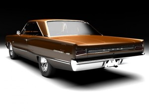 1967 dodge coronet w023 Modelo 3D